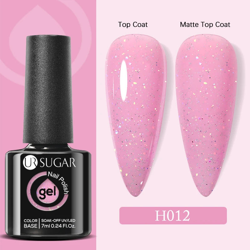 Matte Gel Nail Polish Ur Sugar Eco Friendly Semi Permanent - Reflective Nail Finish