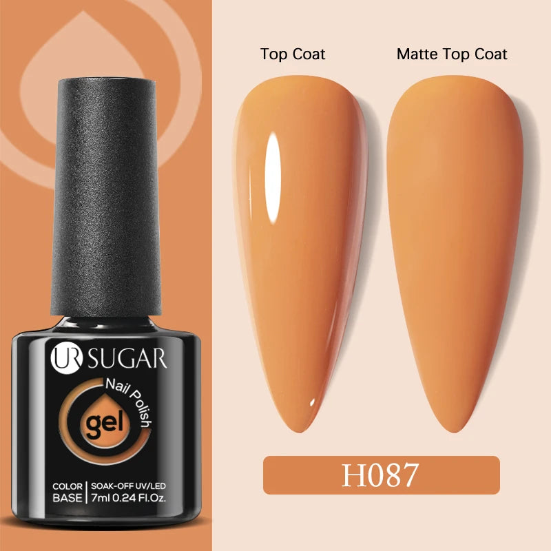 Matte Gel Nail Polish Ur Sugar Eco Friendly Semi Permanent - Reflective Nail Finish