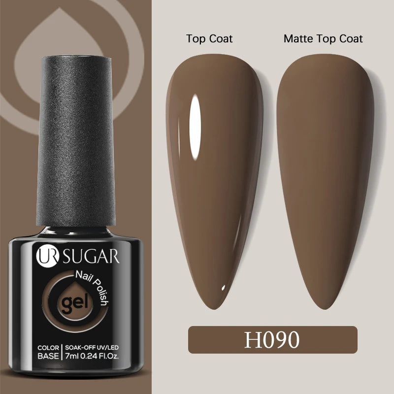 Matte Gel Nail Polish Ur Sugar Eco Friendly Semi Permanent - Reflective Nail Finish