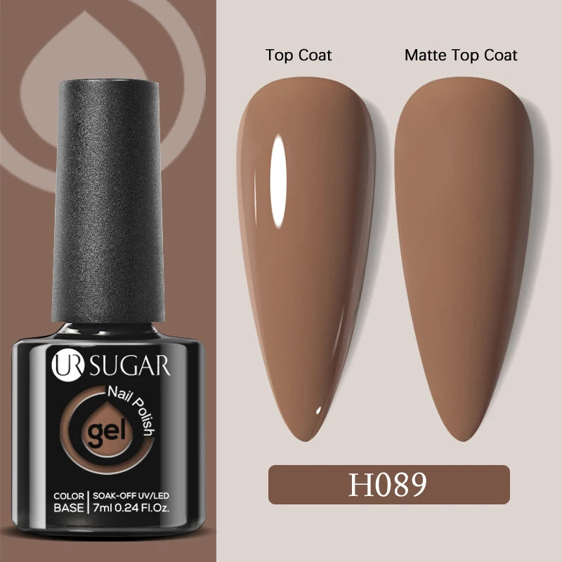 Matte Gel Nail Polish Ur Sugar Eco Friendly Semi Permanent - Reflective Nail Finish