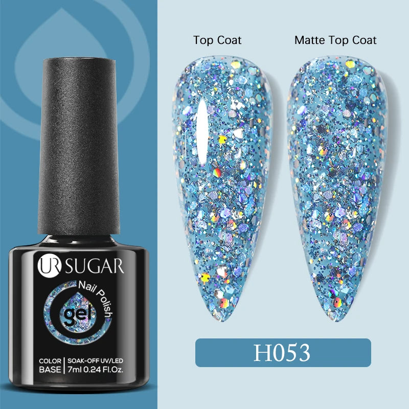 Matte Gel Nail Polish Ur Sugar Eco Friendly Semi Permanent - Reflective Nail Finish