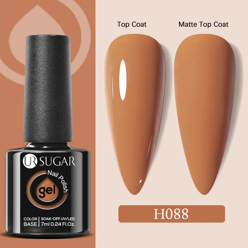 Matte Gel Nail Polish Ur Sugar Eco Friendly Semi Permanent - Reflective Nail Finish