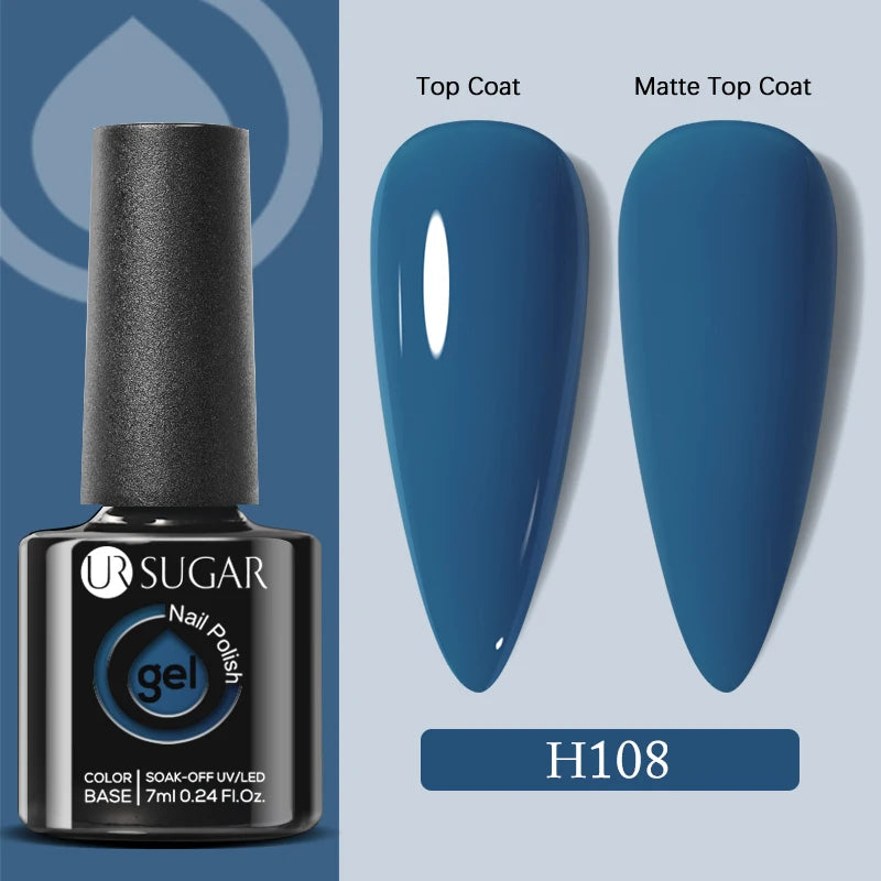 Matte Gel Nail Polish Ur Sugar Eco Friendly Semi Permanent - Reflective Nail Finish