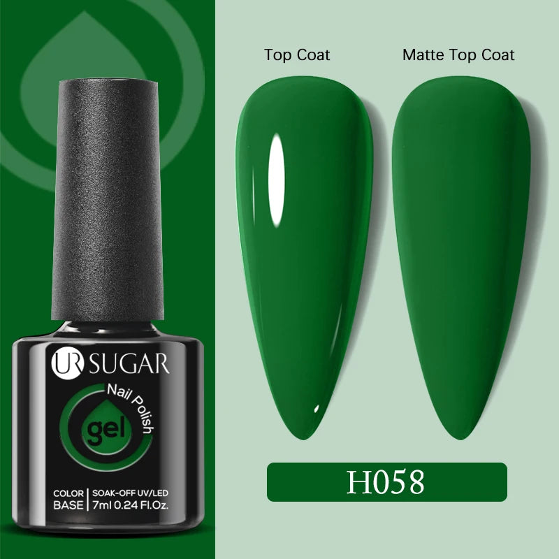 Matte Gel Nail Polish Ur Sugar Eco Friendly Semi Permanent - Reflective Nail Finish