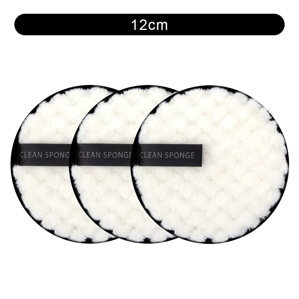 3Pcs Reusable Makeup Remover Pads