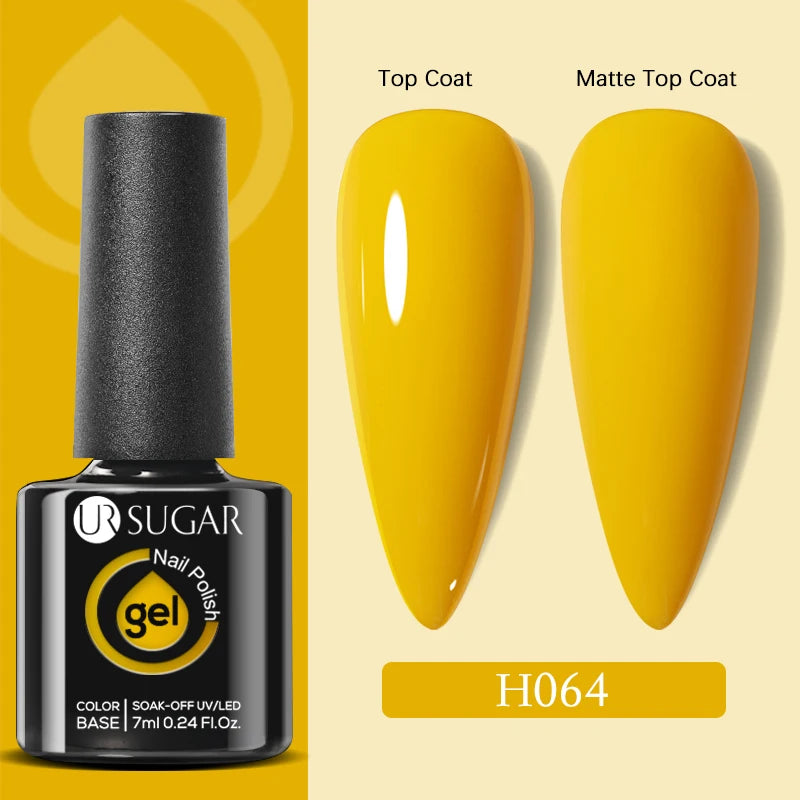 Matte Gel Nail Polish Ur Sugar Eco Friendly Semi Permanent - Reflective Nail Finish