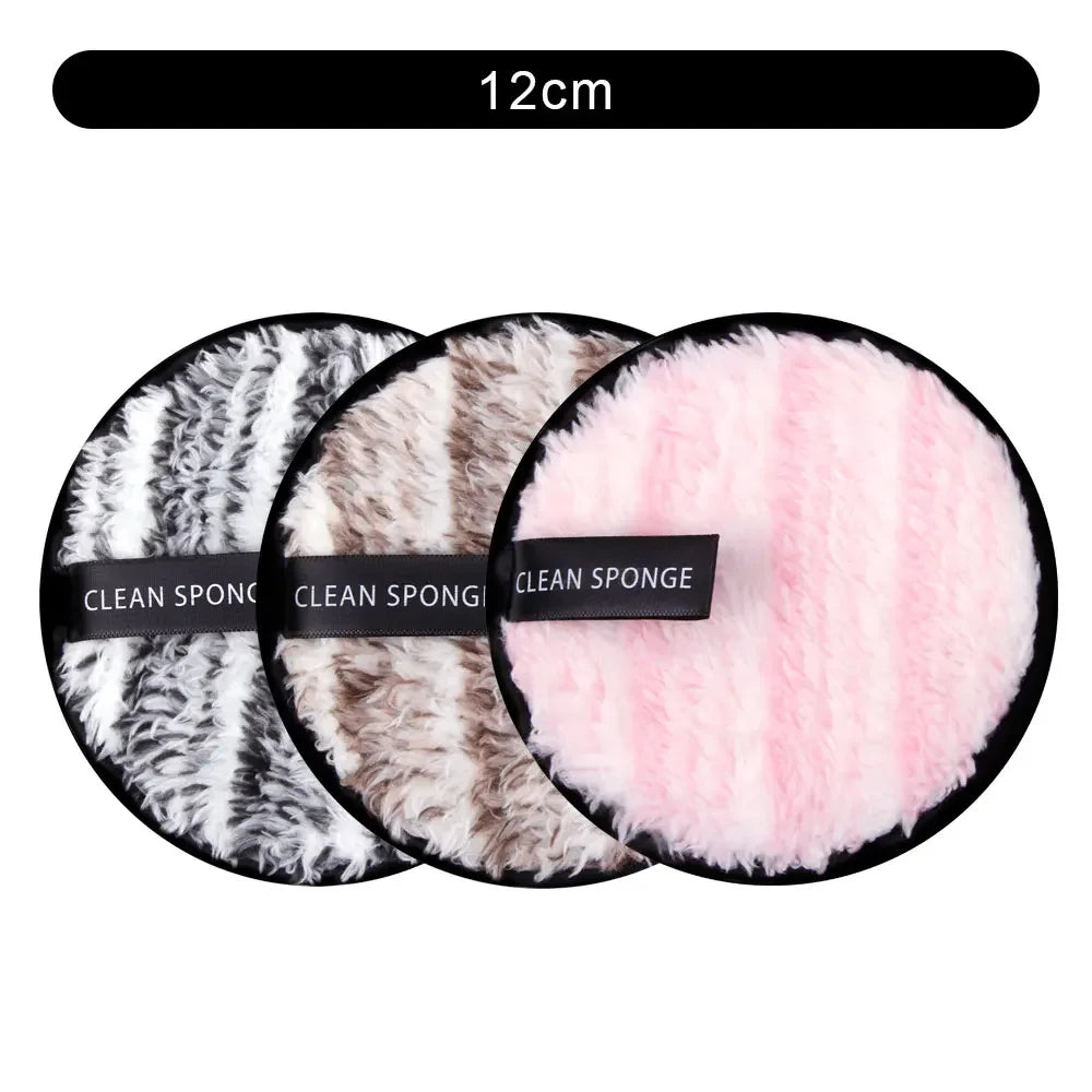 3Pcs Reusable Makeup Remover Pads
