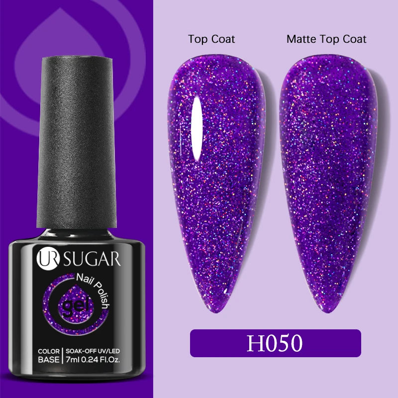 Matte Gel Nail Polish Ur Sugar Eco Friendly Semi Permanent - Reflective Nail Finish