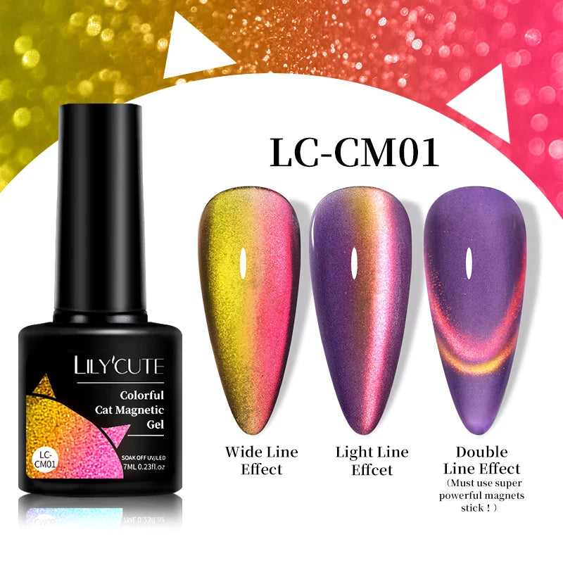 Cat Magnetic Gel Nail Polish