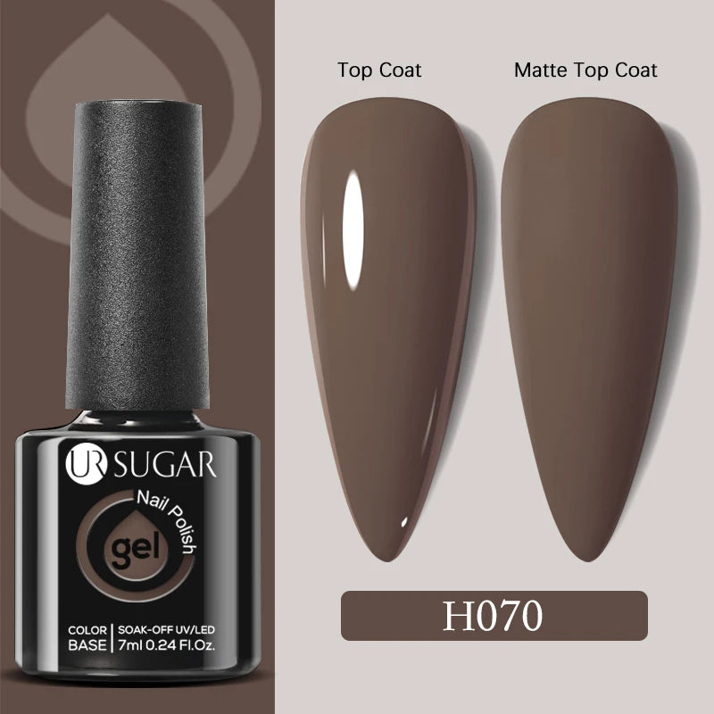 Matte Gel Nail Polish Ur Sugar Eco Friendly Semi Permanent - Reflective Nail Finish