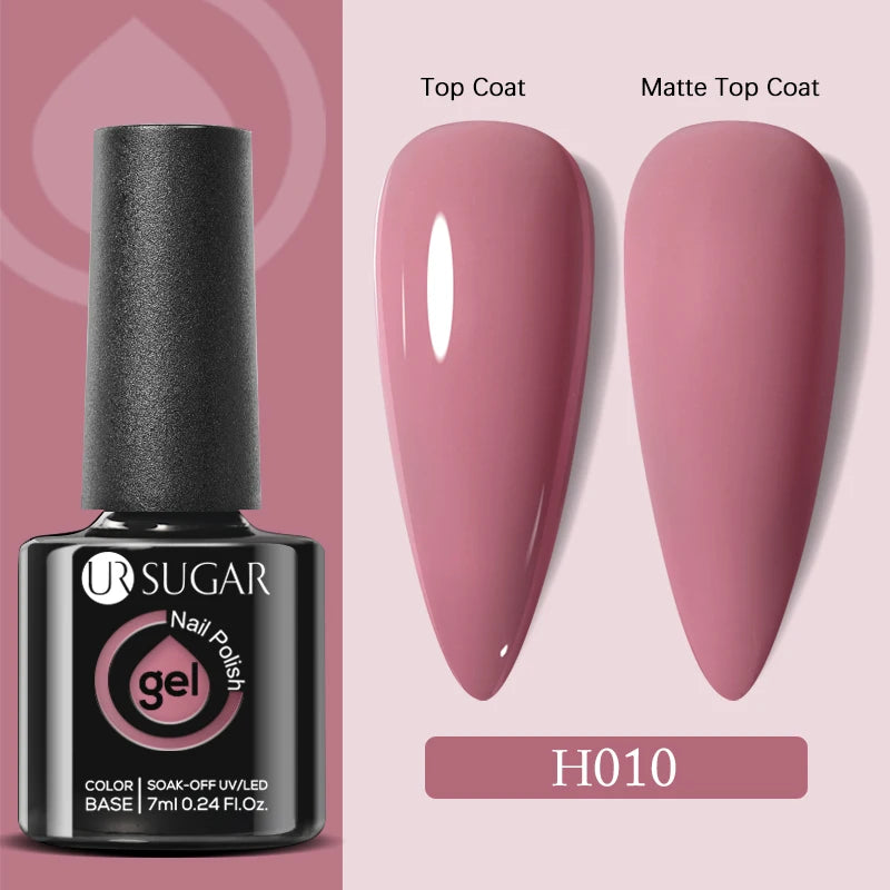Matte Gel Nail Polish Ur Sugar Eco Friendly Semi Permanent - Reflective Nail Finish