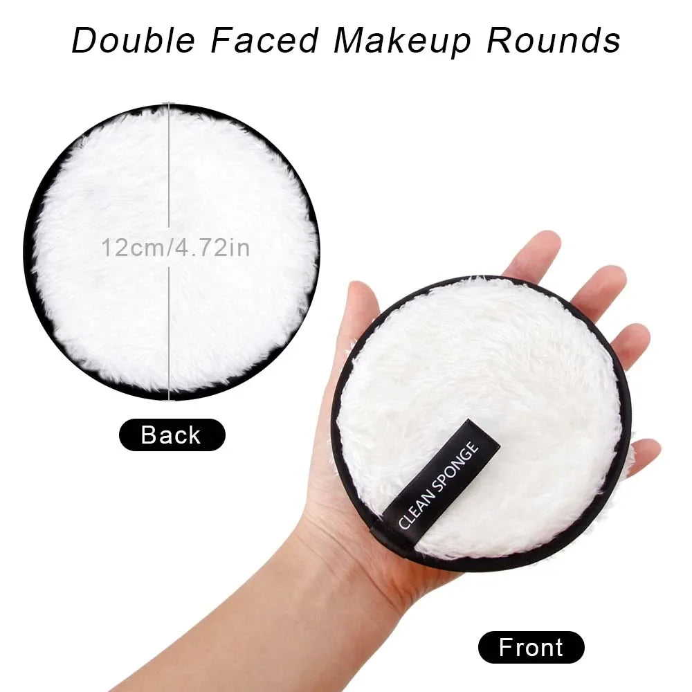 3Pcs Reusable Makeup Remover Pads
