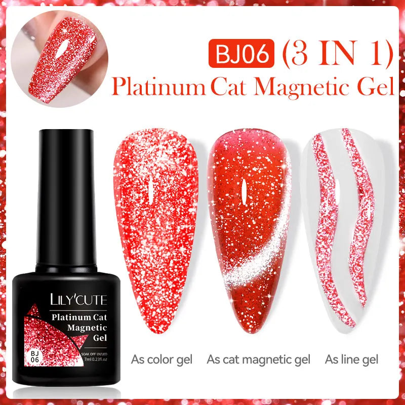 Cat Magnetic Gel Nail Polish