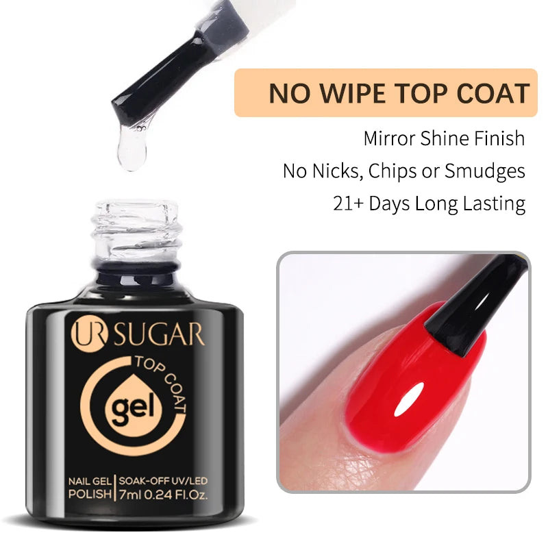 Matte Gel Nail Polish Ur Sugar Eco Friendly Semi Permanent - Reflective Nail Finish
