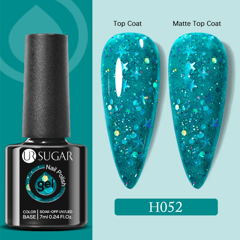 Matte Gel Nail Polish Ur Sugar Eco Friendly Semi Permanent - Reflective Nail Finish