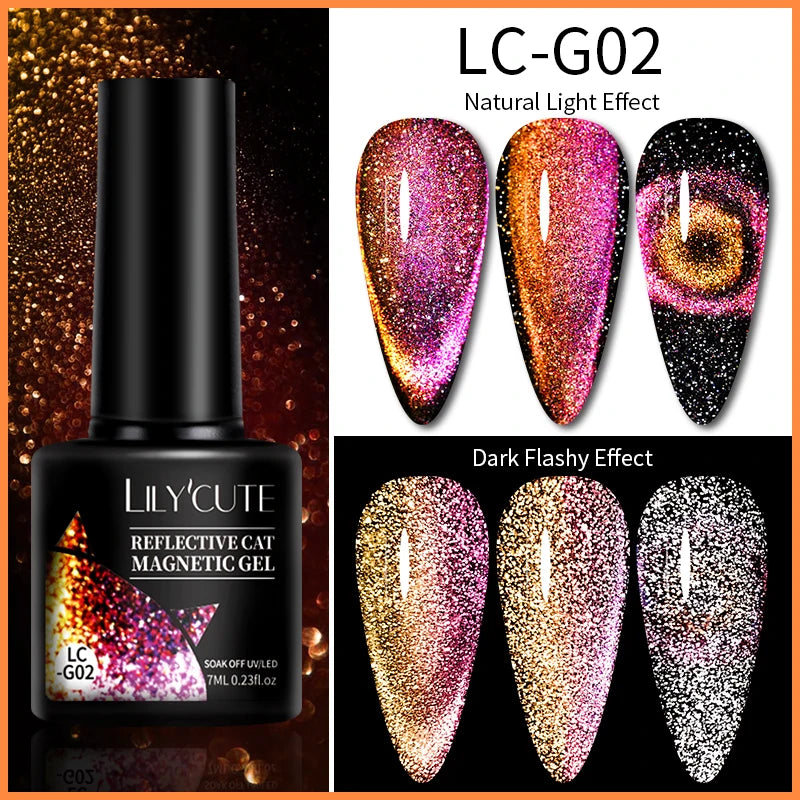 Glitter Gel Liner Nail Polish
