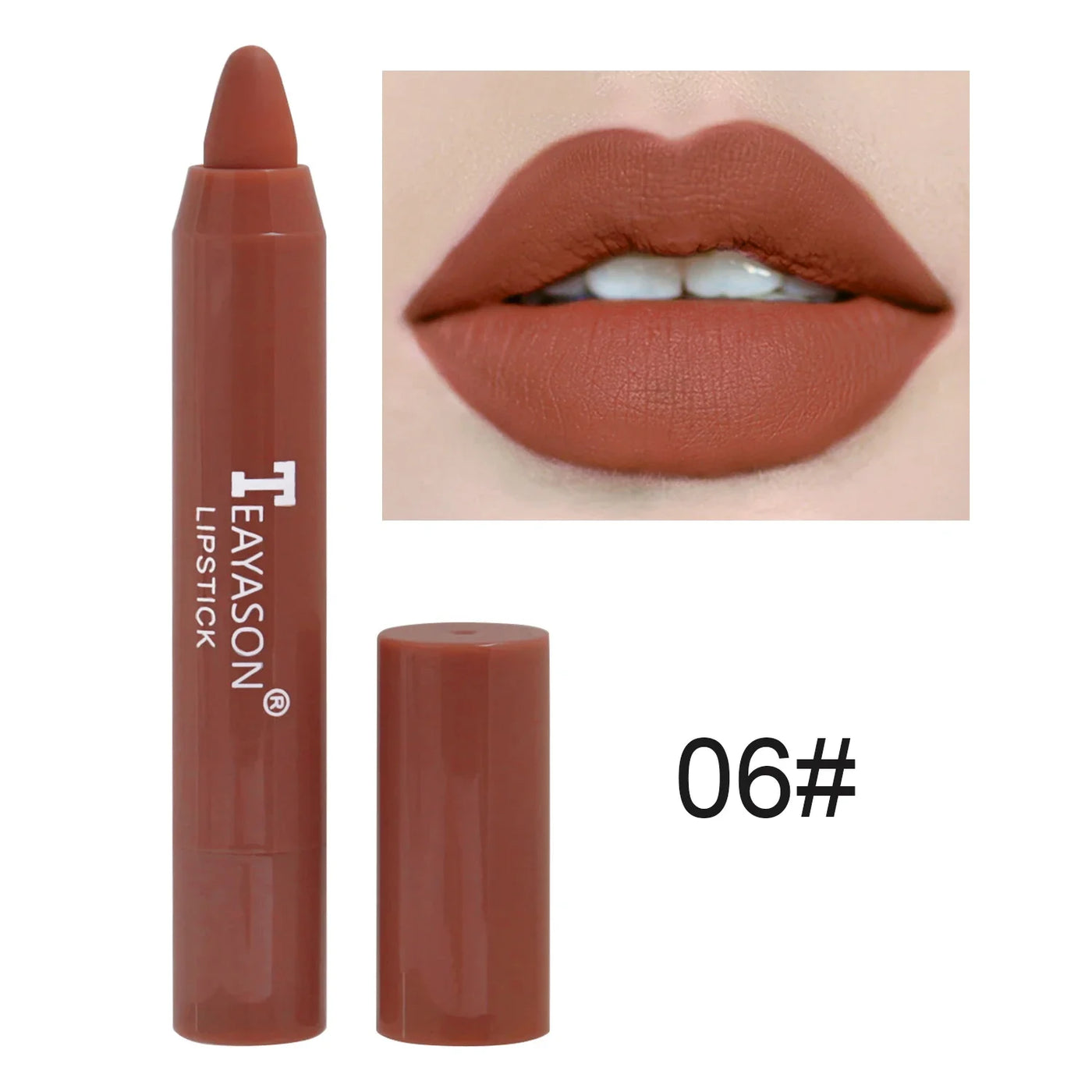 Long Lasting Matte Lipstick Velvet Waterproof Formula 12 Colors - Velvet Lip Color
