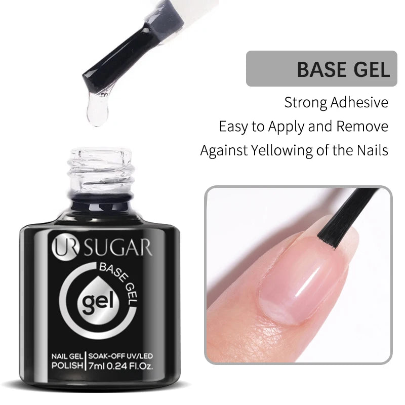Matte Gel Nail Polish Ur Sugar Eco Friendly Semi Permanent - Reflective Nail Finish
