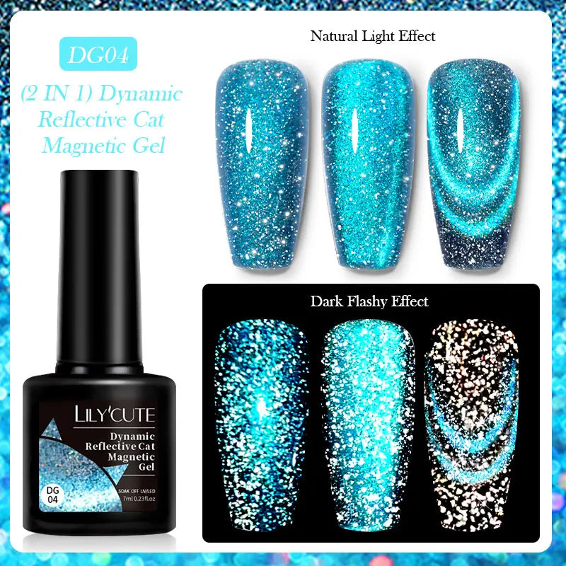 Cat Magnetic Gel Nail Polish