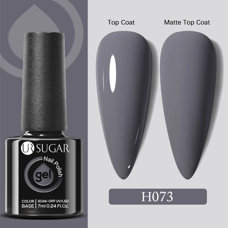 Matte Gel Nail Polish Ur Sugar Eco Friendly Semi Permanent - Reflective Nail Finish
