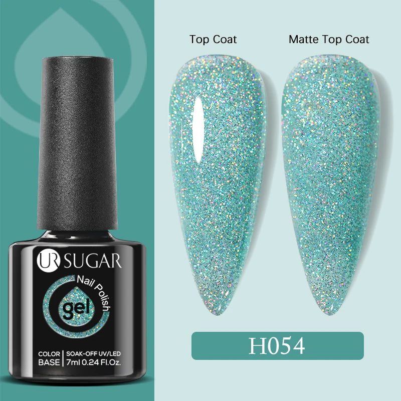 Matte Gel Nail Polish Ur Sugar Eco Friendly Semi Permanent - Reflective Nail Finish