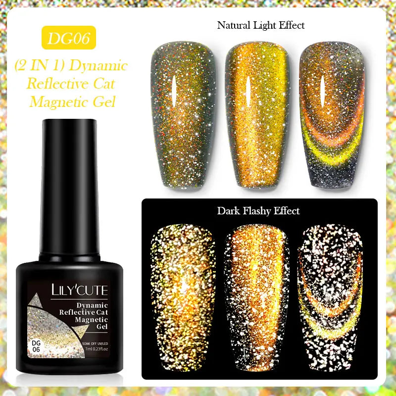 Cat Magnetic Gel Nail Polish