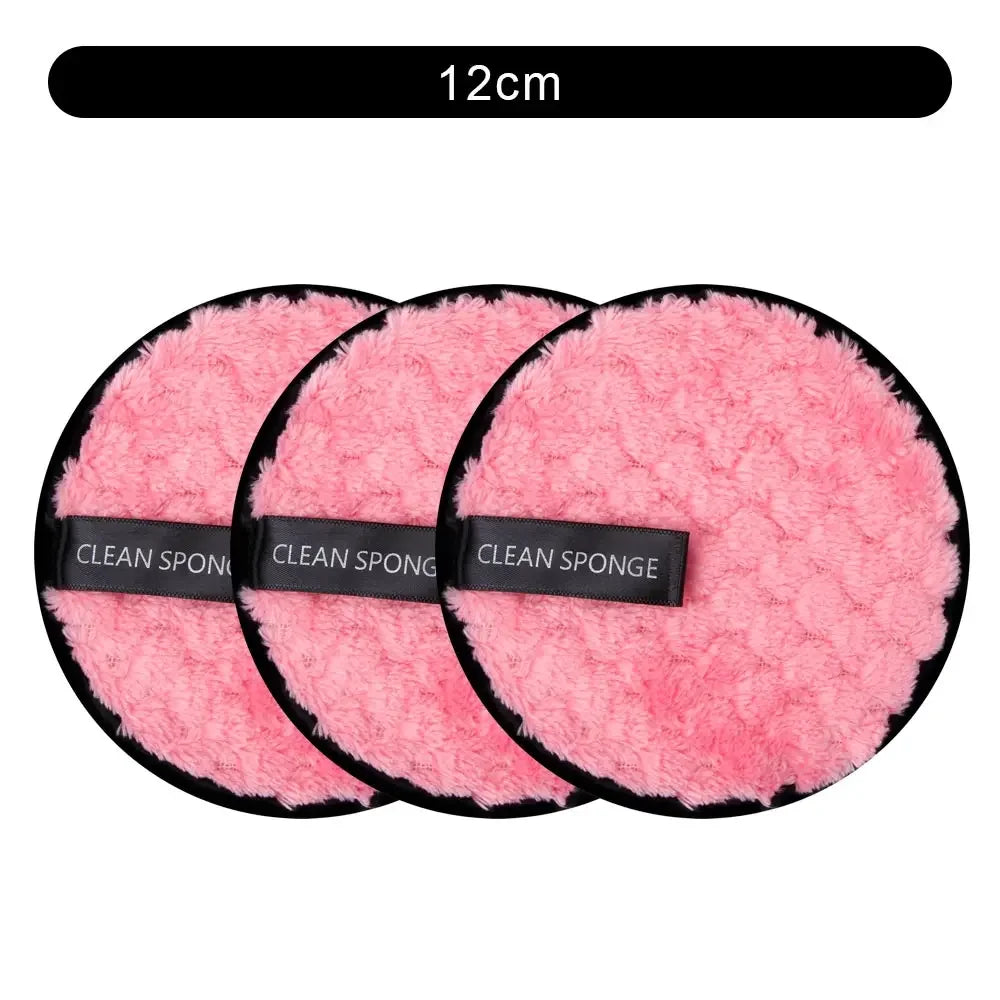 3Pcs Reusable Makeup Remover Pads