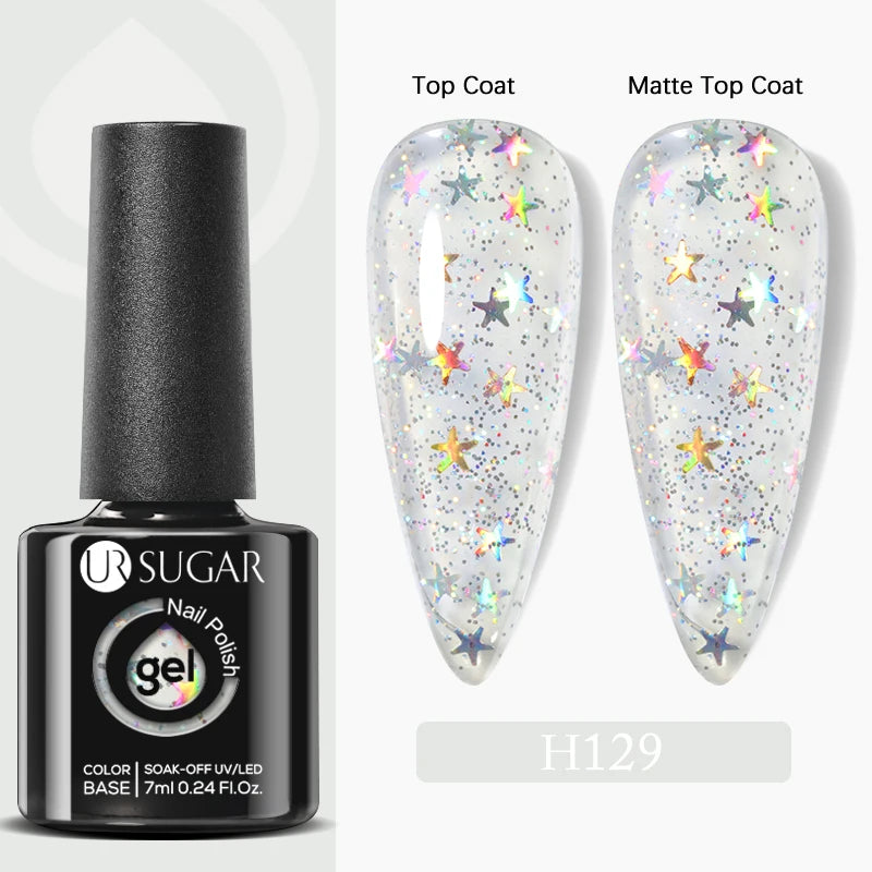 Matte Gel Nail Polish Ur Sugar Eco Friendly Semi Permanent - Reflective Nail Finish