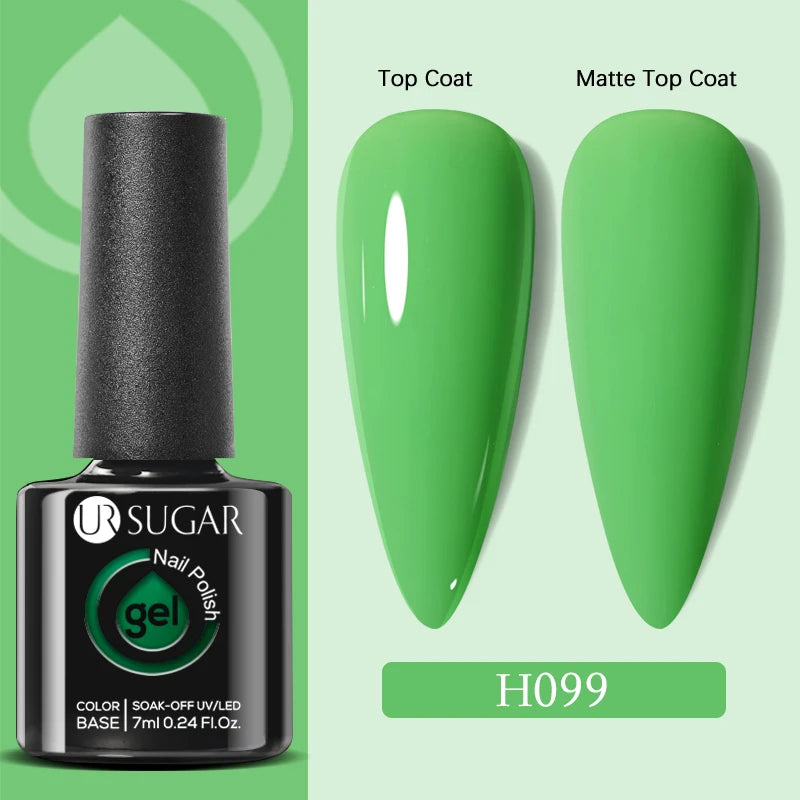 Matte Gel Nail Polish Ur Sugar Eco Friendly Semi Permanent - Reflective Nail Finish