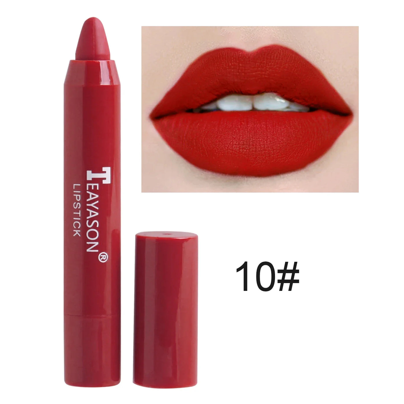 Long Lasting Matte Lipstick Velvet Waterproof Formula 12 Colors - Velvet Lip Color