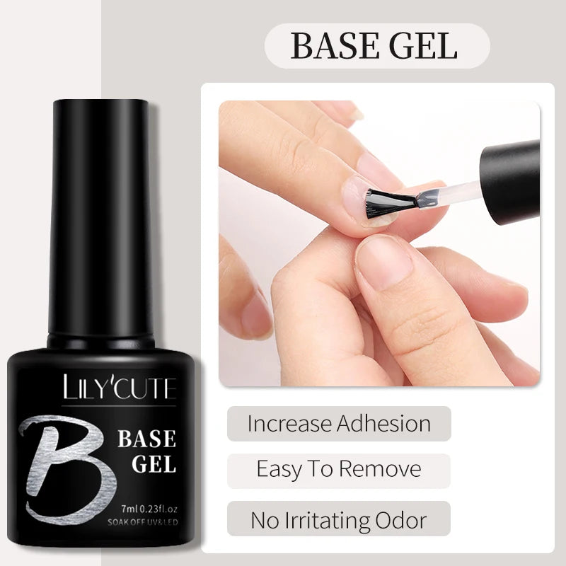 Base Top Coat UV Gel Nail Polish