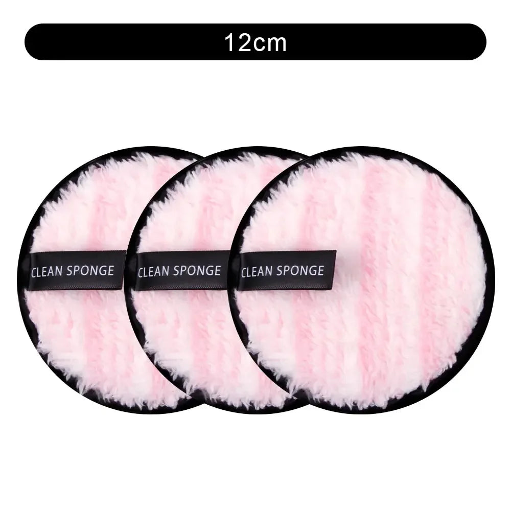 3Pcs Reusable Makeup Remover Pads