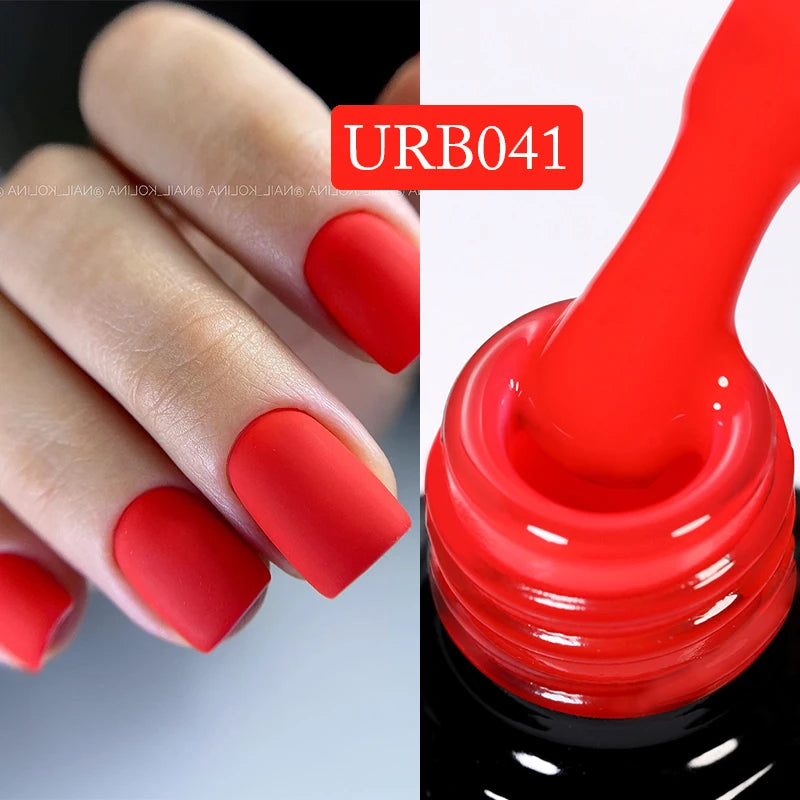 Matte Gel Nail Polish Ur Sugar Eco Friendly Semi Permanent - Reflective Nail Finish