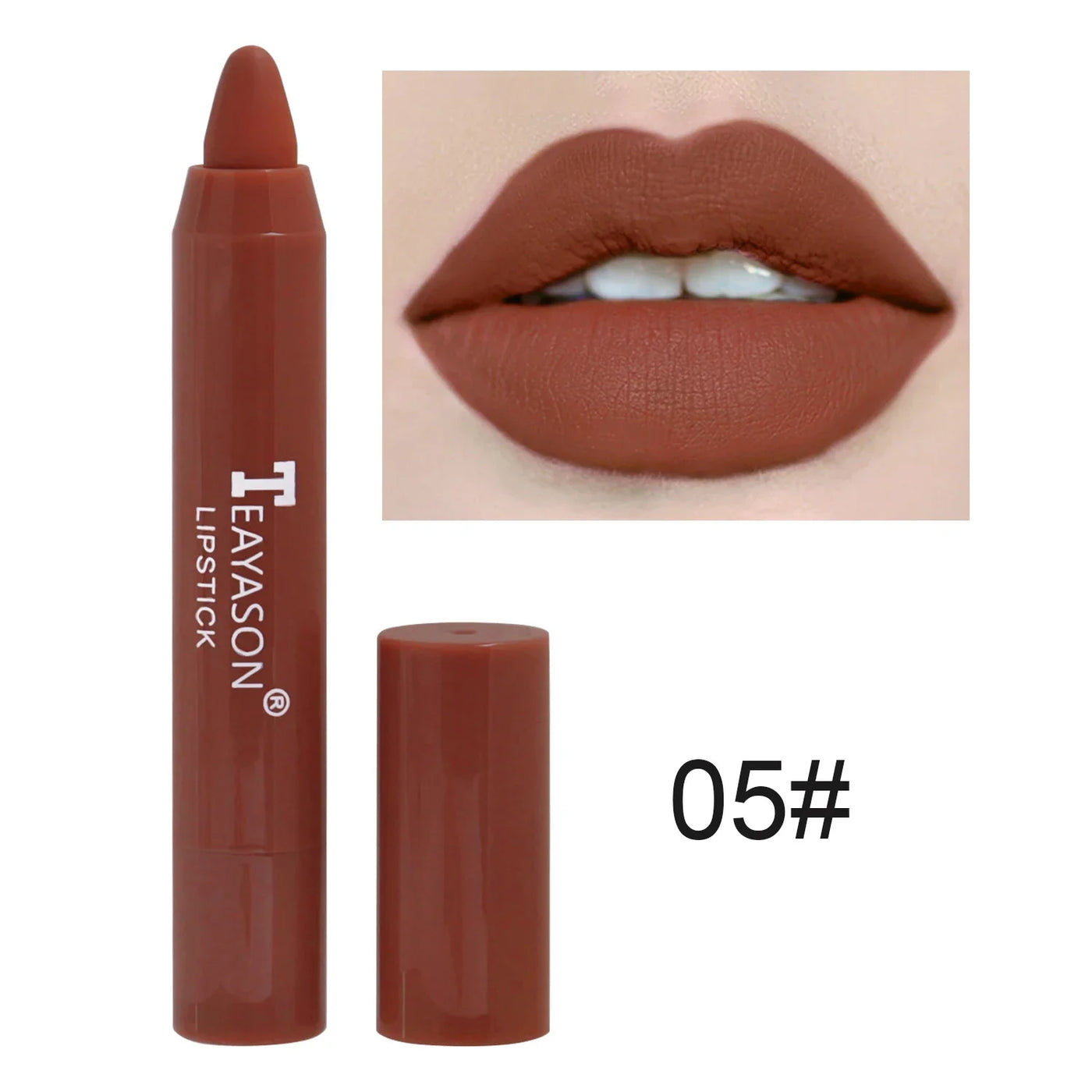 Long Lasting Matte Lipstick Velvet Waterproof Formula 12 Colors - Velvet Lip Color