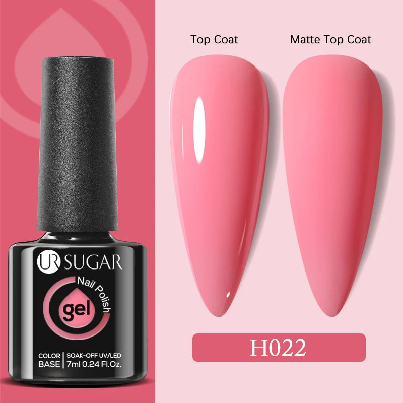 Matte Gel Nail Polish Ur Sugar Eco Friendly Semi Permanent - Reflective Nail Finish