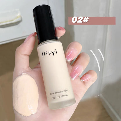 HISYI 30ml Cream Matte Oil-Control Liquid Foundation - Full Coverage