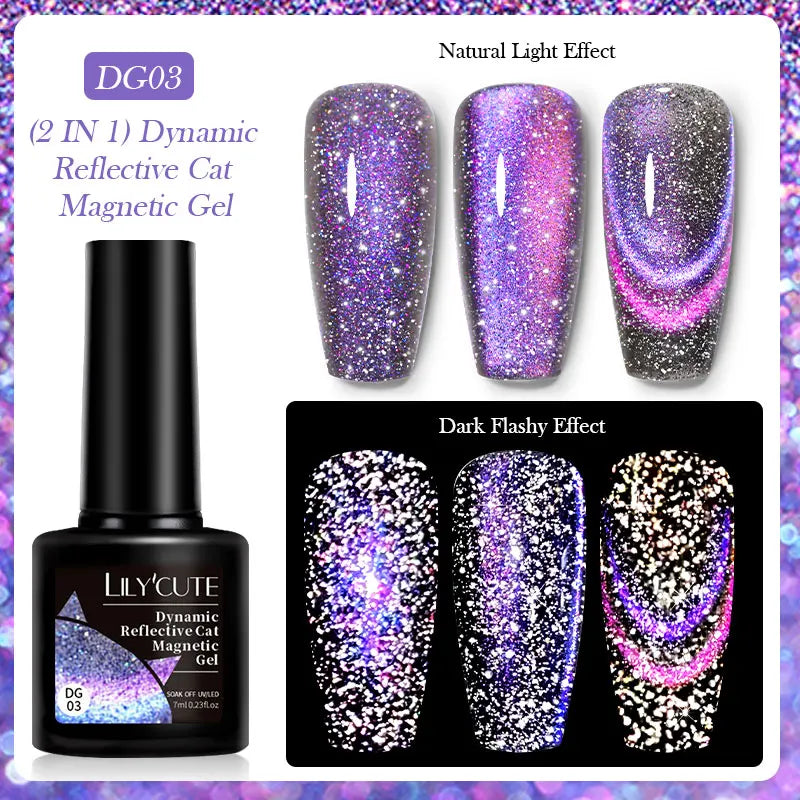 Cat Magnetic Gel Nail Polish