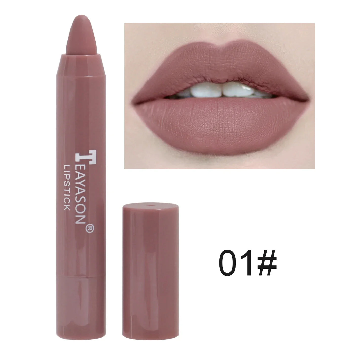 Long Lasting Matte Lipstick Velvet Waterproof Formula 12 Colors - Velvet Lip Color