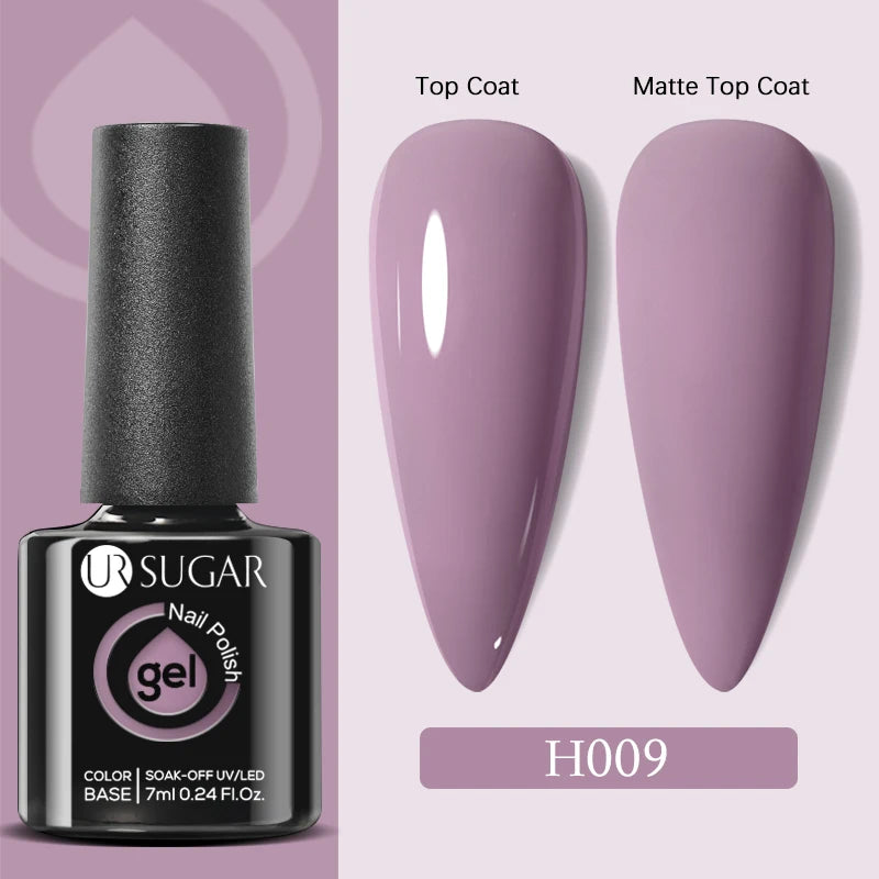 Matte Gel Nail Polish Ur Sugar Eco Friendly Semi Permanent - Reflective Nail Finish